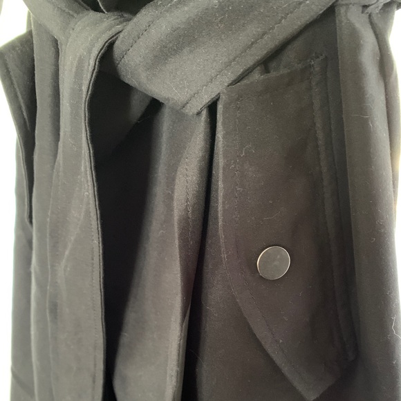 Black Trench Coat - Picture 5 of 9